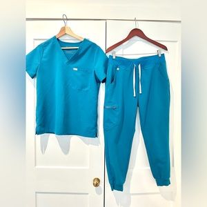 Figs Catarina top Teal